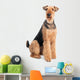 Airedale Terrier dog isolated Wall Decal