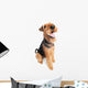 Airedale Terrier dog isolated Wall Decal