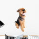 Airedale Terrier dog isolated Wall Decal