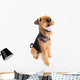 Airedale Terrier dog isolated Wall Decal