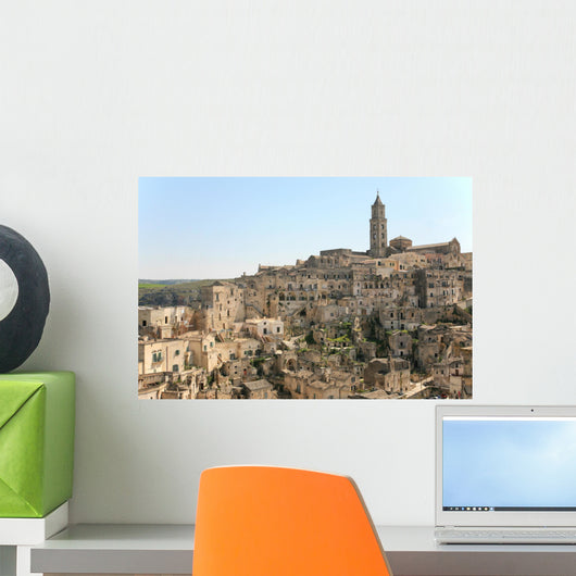 city ​​of Matera - italy Wall Mural