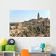 city ​​of Matera - italy Wall Mural