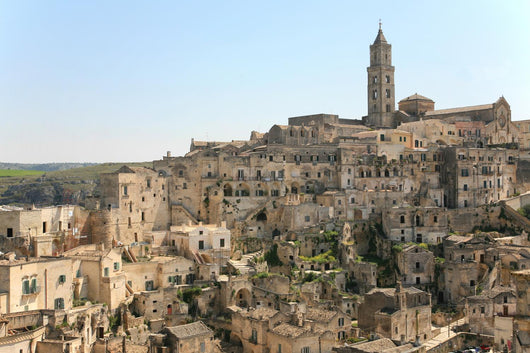 city ​​of Matera - italy Wall Mural