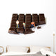 chantier chocolat 3 Wall Decal