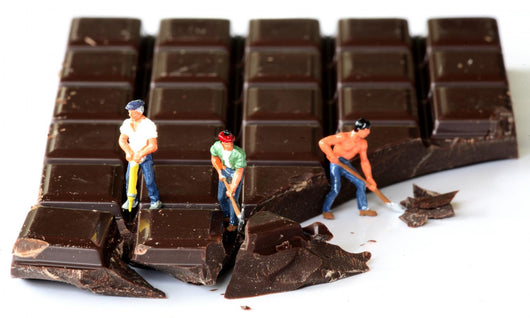 chantier chocolat 3 Wall Decal