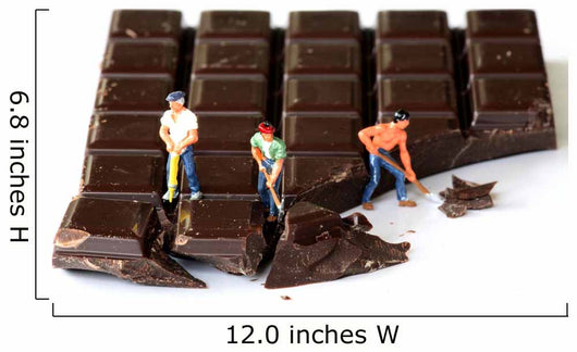 chantier chocolat 3 Wall Decal