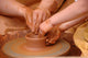 Hands and Pottery Wall Mural