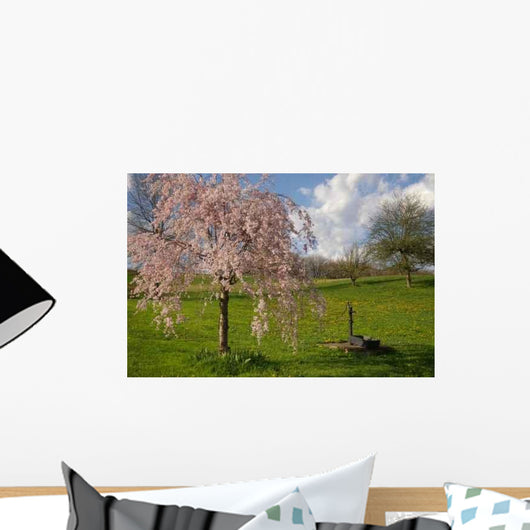 Water Pump Field Wall Decal