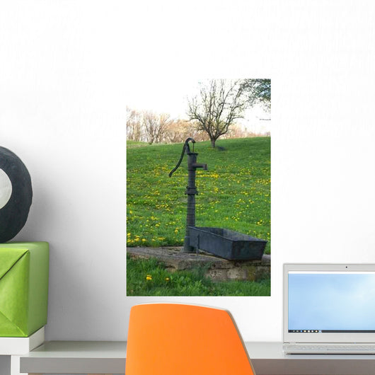 Water Pump Wall Decal Design 1