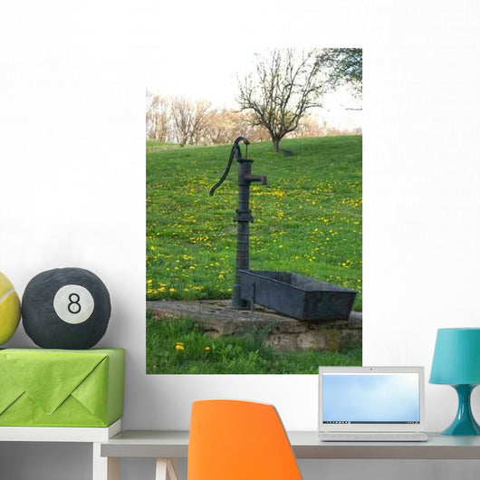 Water Pump Wall Decal Design 1