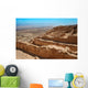 masada site, israel Wall Mural
