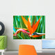 strelitzia reginae, oiseau de paradis, strÃ©litzia Wall Mural