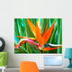 strelitzia reginae, oiseau de paradis, strÃ©litzia Wall Mural