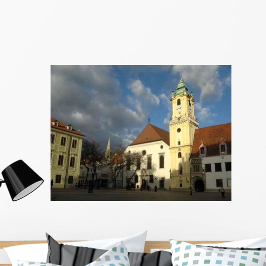 Bratislava's Main Square Wall Decal