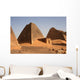 group of pyramids at meroe sudan Wall Mural