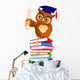 Wise Owl with Graduation