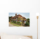 English Village House Wall Mural