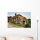 English Village House Wall Mural