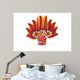 Wooden Mask From Sri Lanka Wall Decal