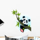 Giant Panda Climbing Tree