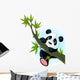 Giant Panda Climbing Tree