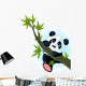 Giant Panda Climbing Tree