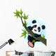 Giant Panda Climbing Tree