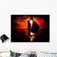 Red Grudge with Woman Wall Decal