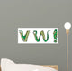 Dragons Alphabet Letters Wall Stickers