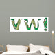 Dragons Alphabet Letters Wall Stickers