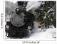 Steam Locomotive Snow