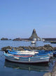 Faraglione and Boat Wall Decal