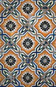 Portuguese Glazed Tiles Wall Decal Design 3