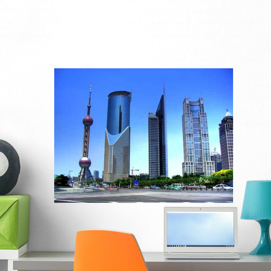Shanghai Pudong Wall Decal Design 1