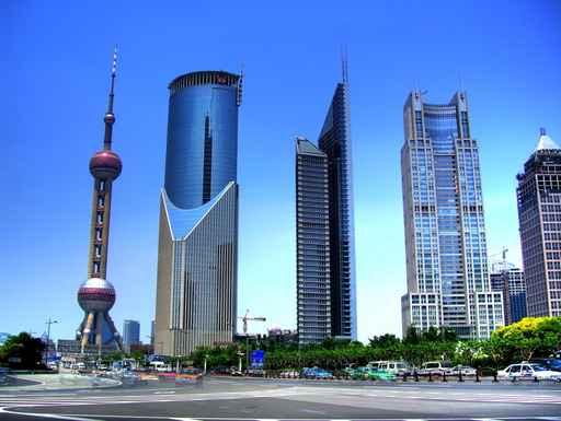 Shanghai Pudong Wall Decal Design 1