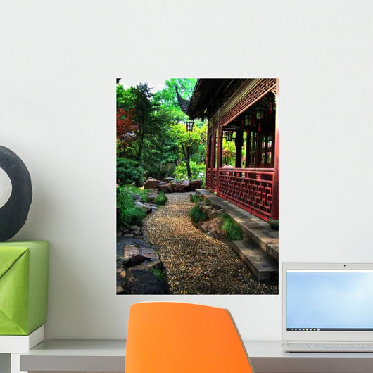 Shanghai Yu-yuan Gardens Wall Decal
