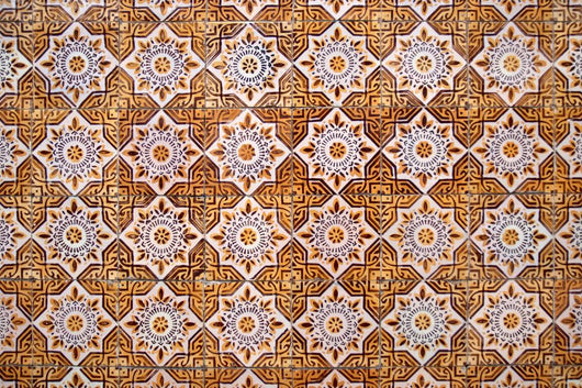 Portuguese Glazed Tiles Wall Decal Design 2