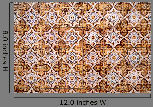 Portuguese Glazed Tiles Wall Decal Design 2