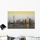 Pudong Skyline Wall Decal