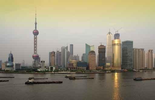 Pudong Skyline Wall Decal