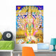 Indian God Krishna in Virat Roop Wall Mural