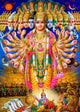 Indian God Krishna Virat Wall Decal