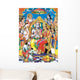 Indian God Bhagwan Ram with Whole Darbar Wall Mural