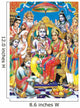 Indian God Bhagwan Ram with Whole Darbar Wall Mural
