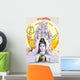 indian god shiv  or bhola nath Wall Mural