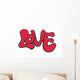 love graffiti Wall Decal