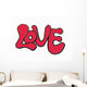 love graffiti Wall Decal