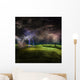 Tornado in stormy landscape Wall Mural