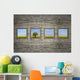 Wood Wall with Window