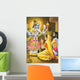 Indian God Bhagwan Vishnu Wall Mural